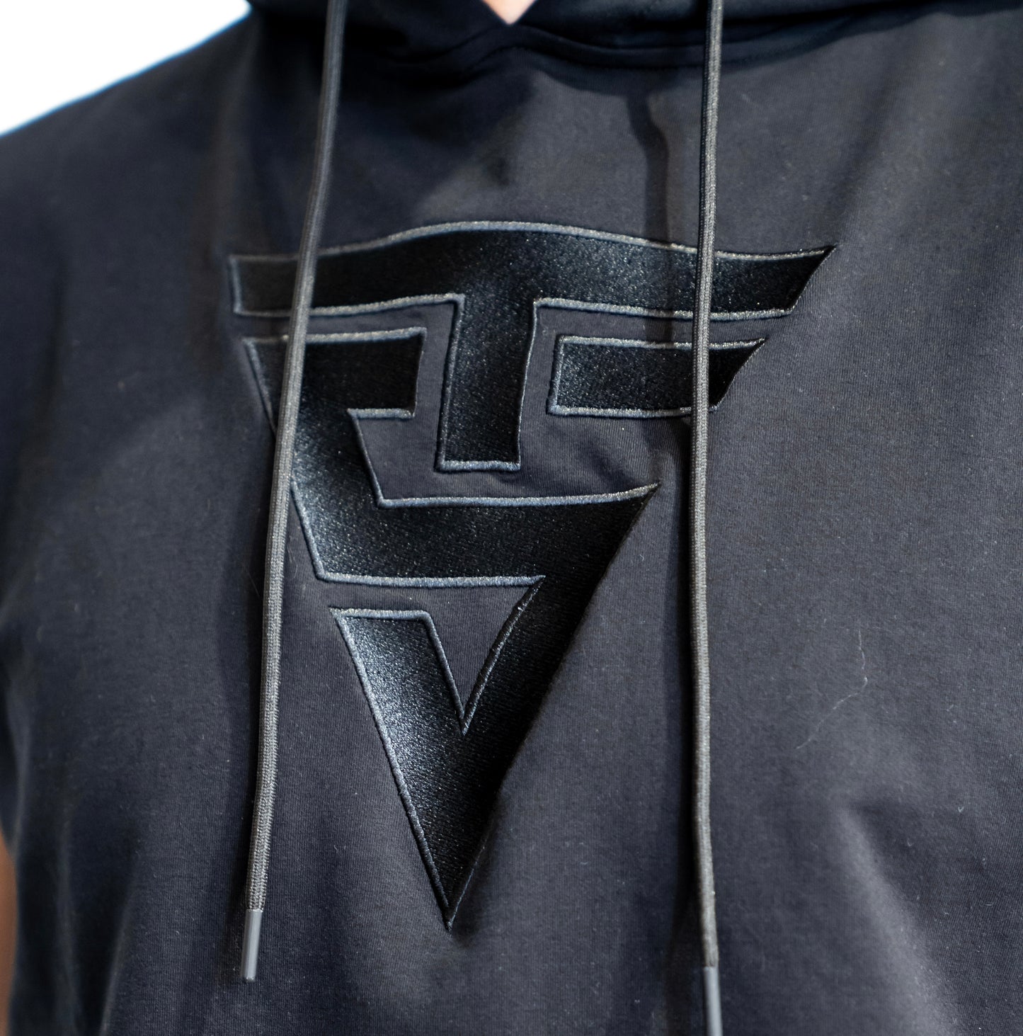 T.S Branded Sleeveless Hoodie